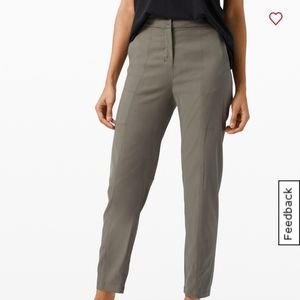 Lululemon dynamic days pant Grey sage size 4